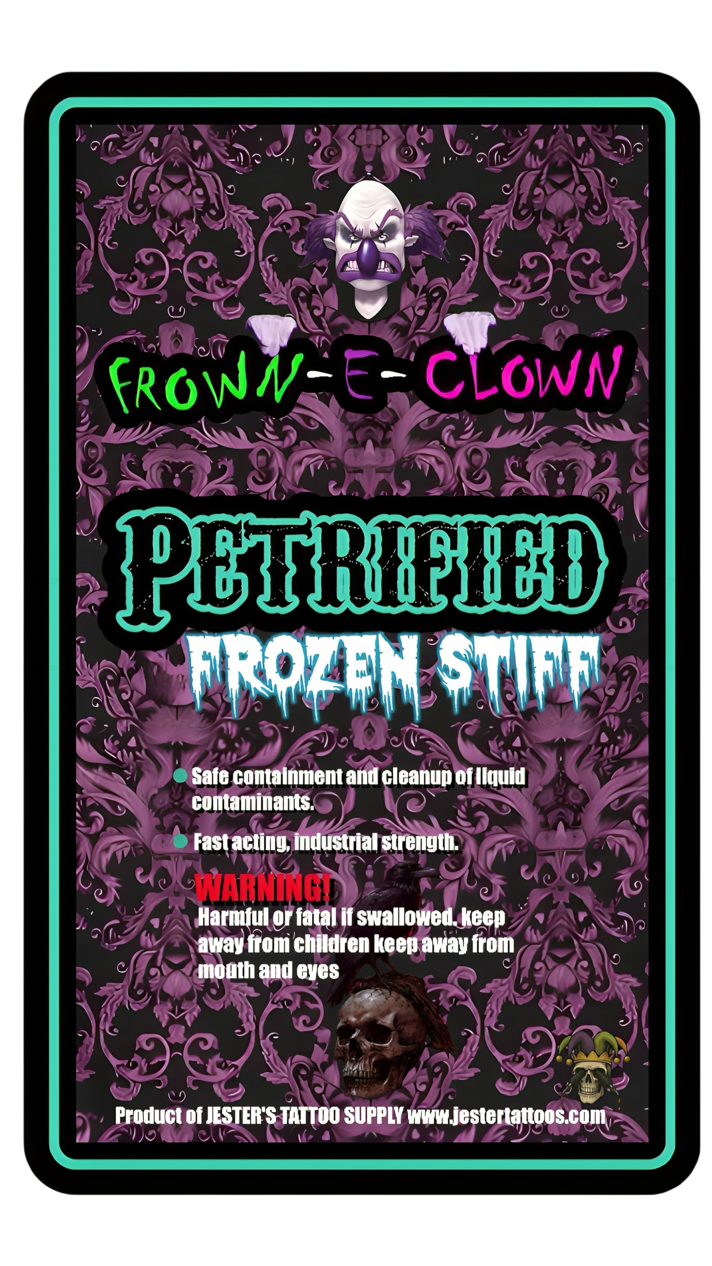 FROWN-E-CLOWN LIQUID SOLIDIFIER 8 OZ