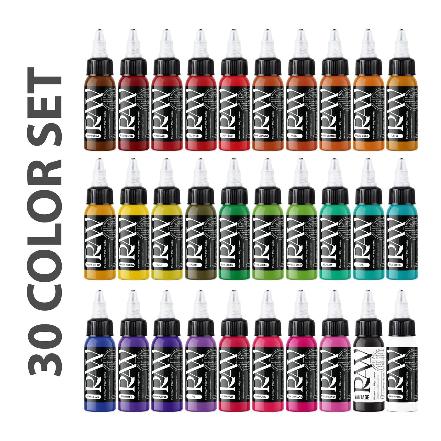 RAW- 30 COLOR SET - 1 OUNCE