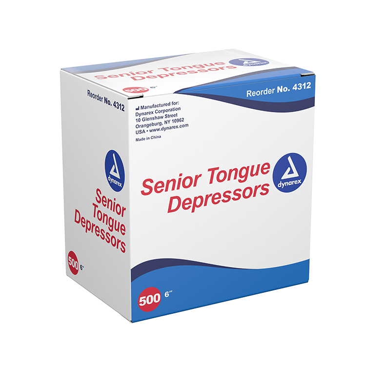 DYNAREX Tongue Depressors Wood - Non-Sterile