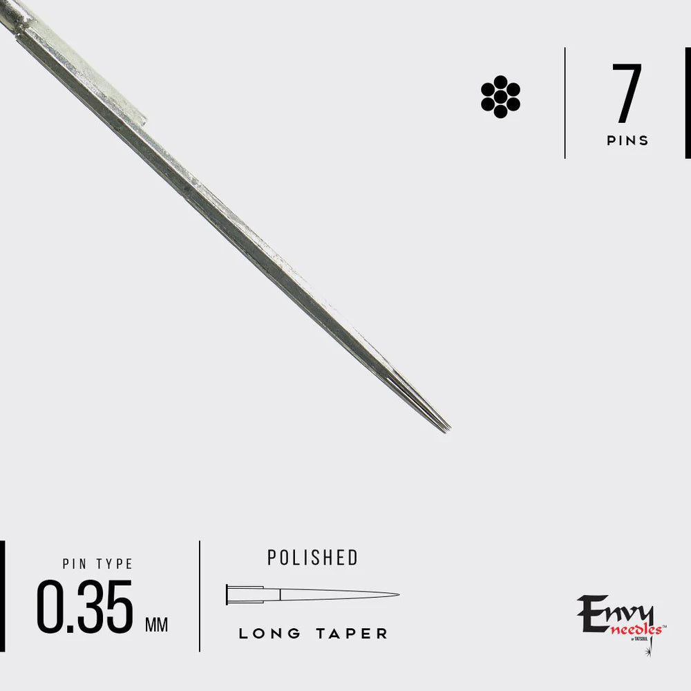 Envy Needles by TATSoul - Extra Tight Round Liners - PICK SIZE