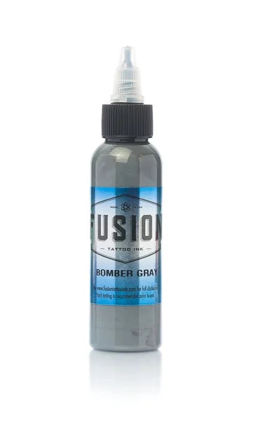 FUSION INK BOMBER GRAY