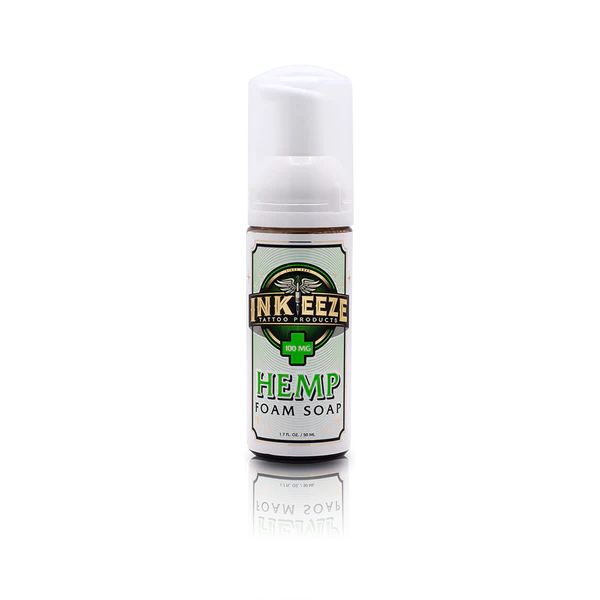INK-EEZE FOAMING HEMP SOAP 1.7 OZ