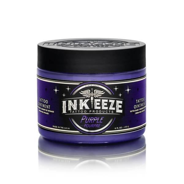 INK-EEZE PURPLE GLIDE TATTOOING OINTMENT - 6OZ