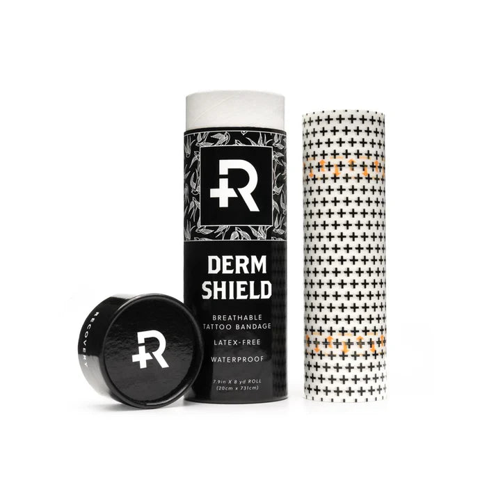 Recovery Derm Shield – Tattoo Adhesive Film – 5.9" x 8yd Roll