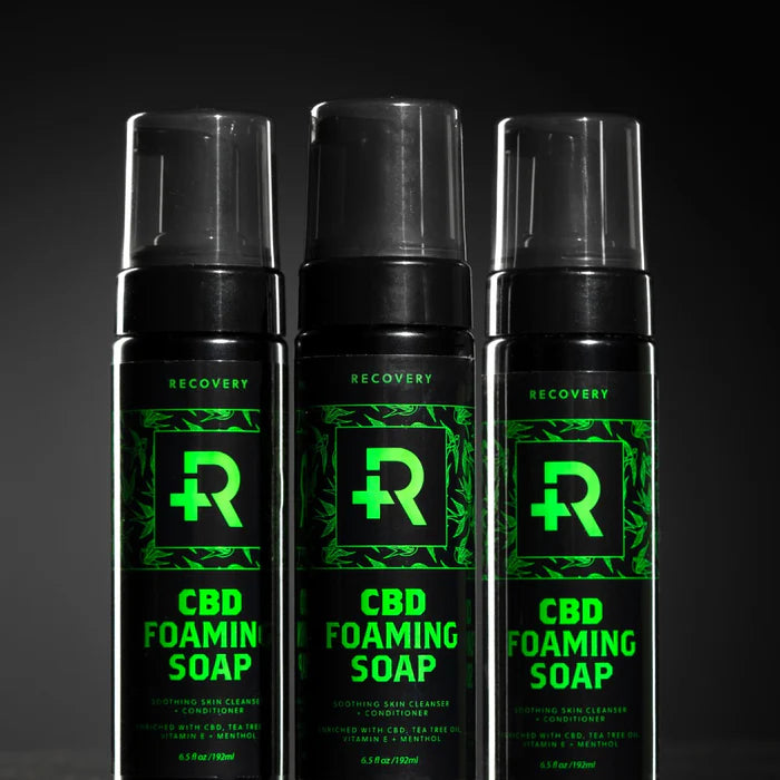 RECOVERY CBD FOAMING SOAP 6.5OZ BOTTLE - SINGLE BOTTLE