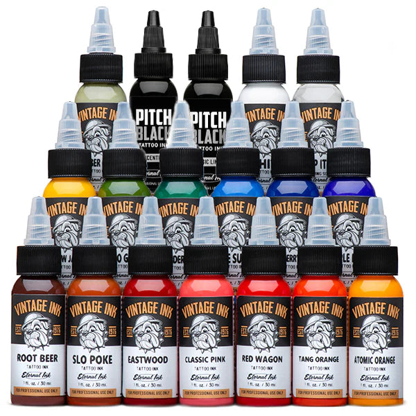 ETERNAL INK - VINTAGE INK SET (NOW WITH PITCH BLACK)