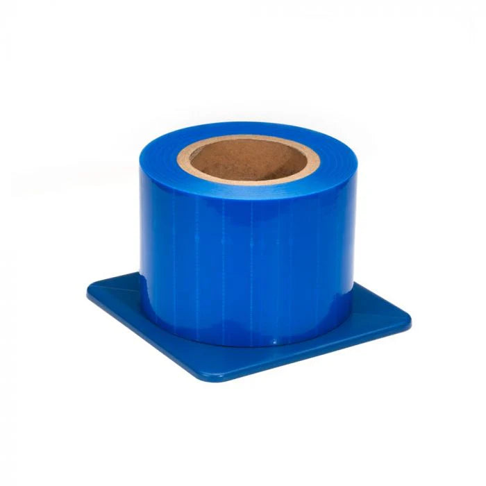 DYNAREX MEDICAL BARRIER FILM 4” x 6” 2000 SHEETS PER ROLL-BLUE