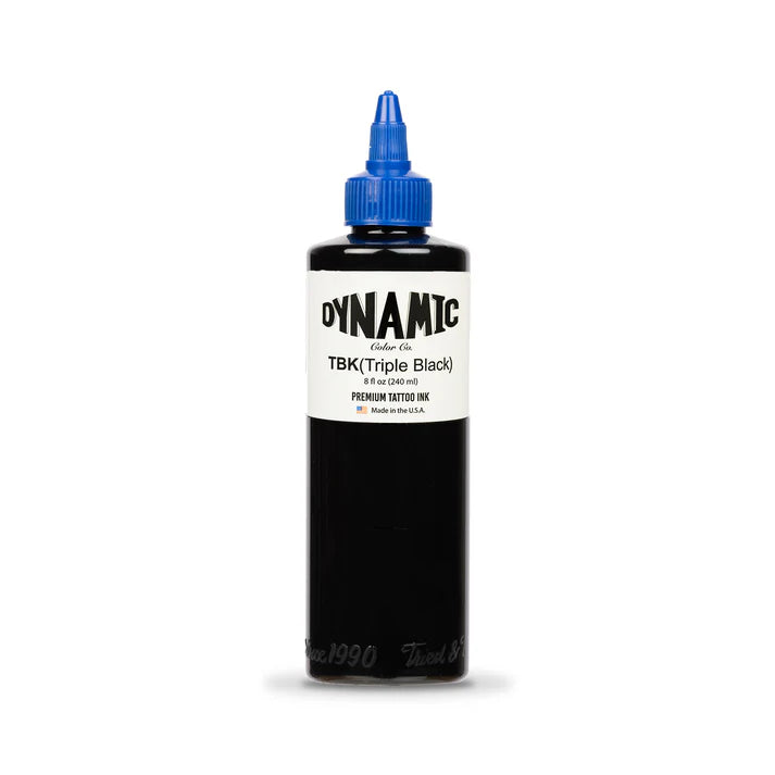 Dynamic Tattoo Ink Triple Black - 8 oz. Bottle