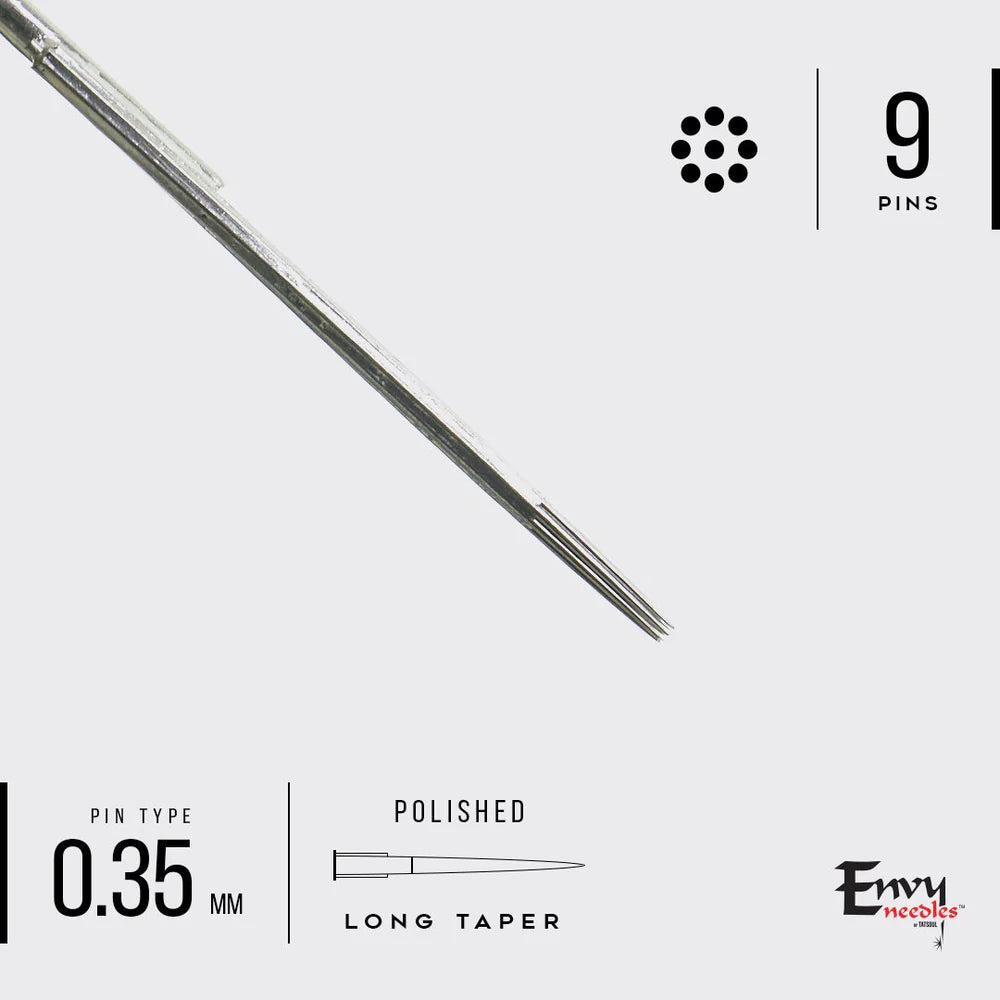 Envy Needles by TATSoul - STANDARD ROUND LINER - PICK SIZE