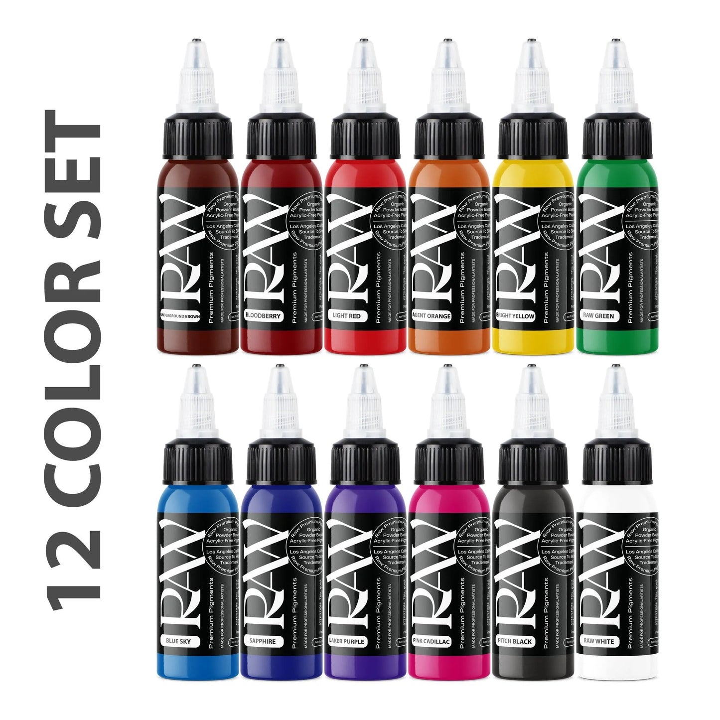 RAW - BASIC SET 12 COLOR SET