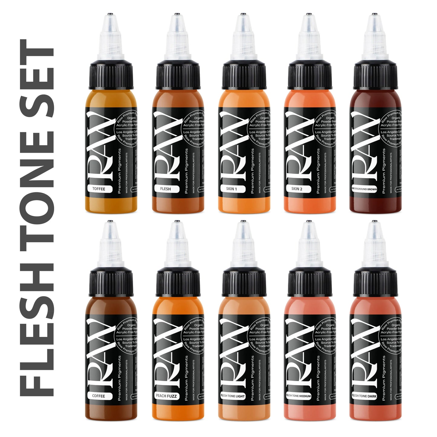 RAW - FLESH TONE SET