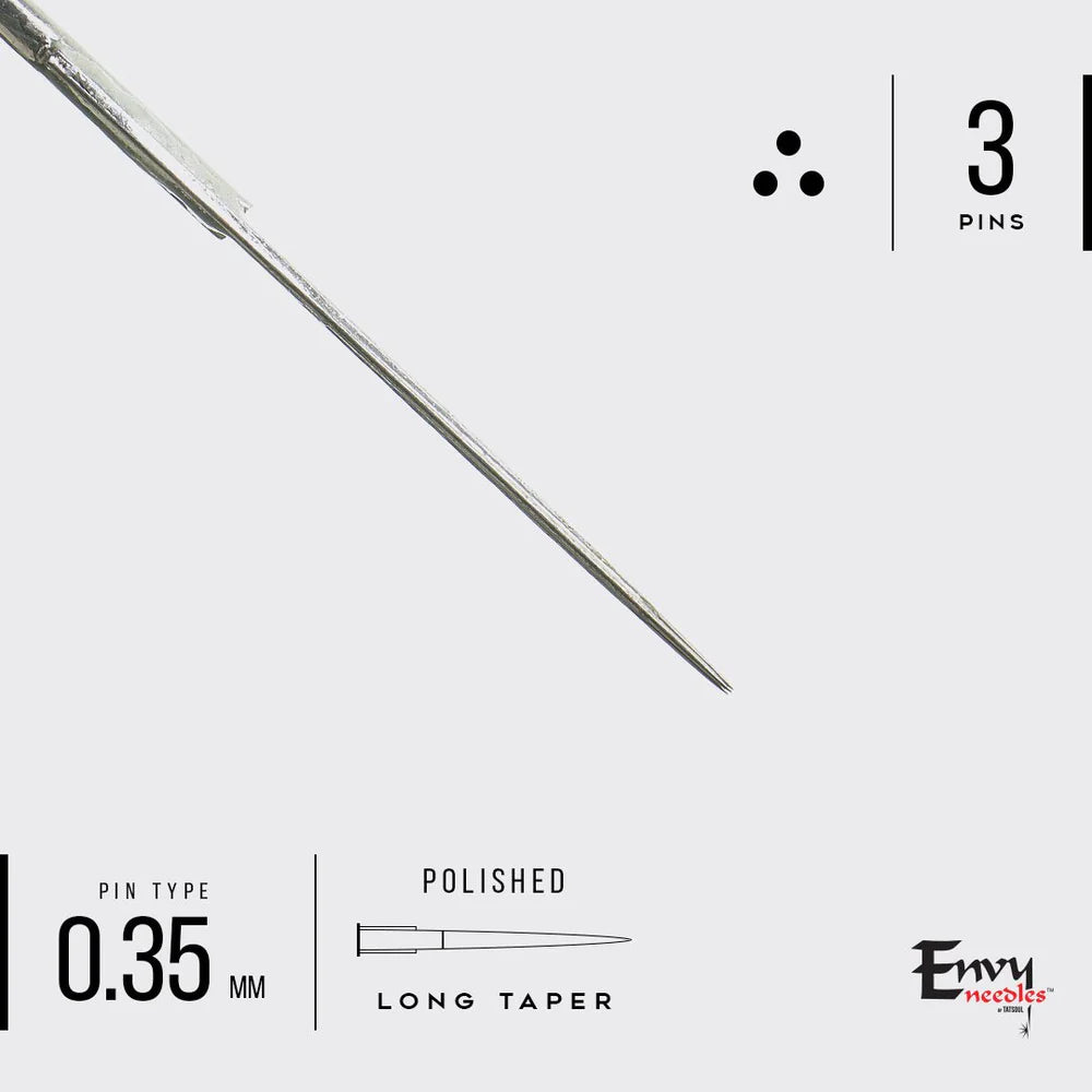 Envy Needles by TATSoul - STANDARD ROUND LINER - PICK SIZE
