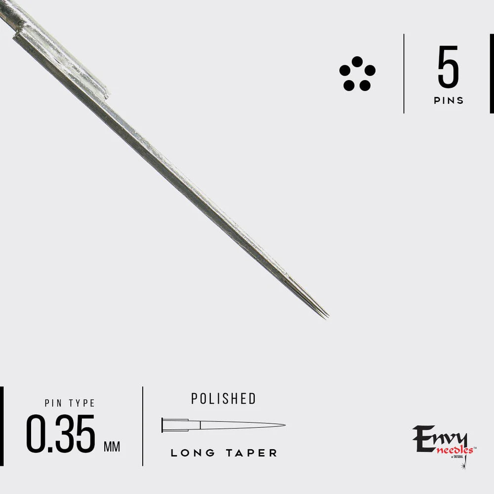 Envy Needles by TATSoul - STANDARD ROUND LINER - PICK SIZE