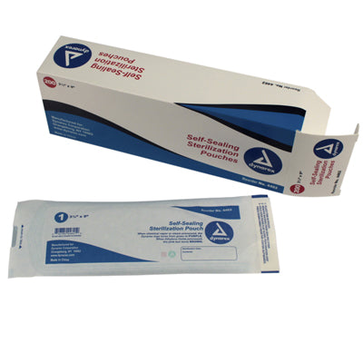 DYNAREX SELF SEAL STERILIZATION POUCHES - PICK SIZE