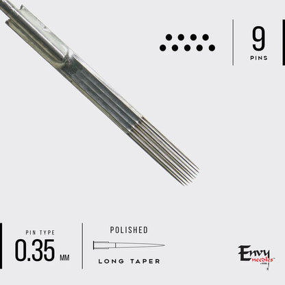 Envy Needles by TATSoul - Curved Magnum Tattoo Needles - PICK SIZE
