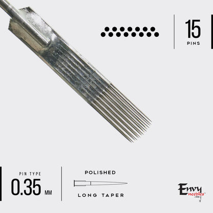 Envy Needles by TATSoul - Curved Magnum Tattoo Needles - PICK SIZE