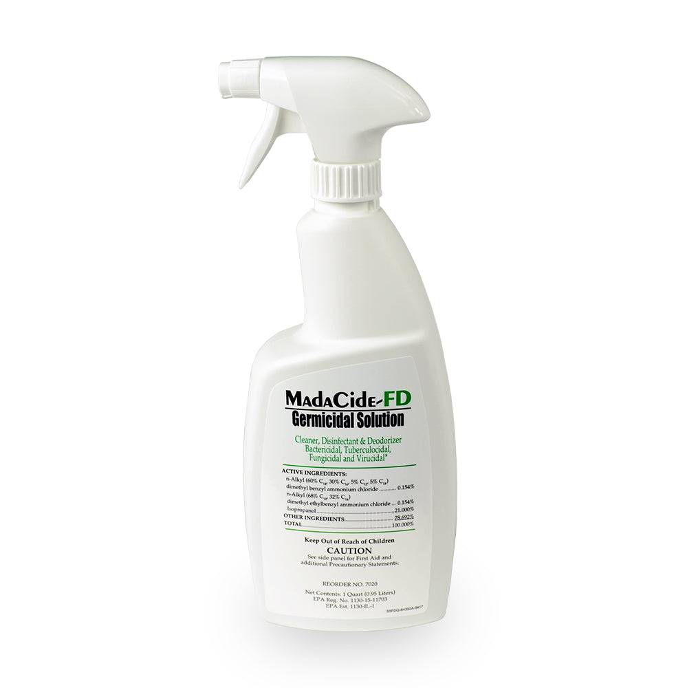 Madacide-FD Fast-Drying/Fast-Acting Disinfectant — 32oz Spray Bottle