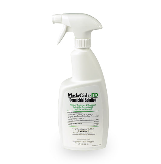 Madacide-FD Fast-Drying/Fast-Acting Disinfectant — 32oz Spray Bottle
