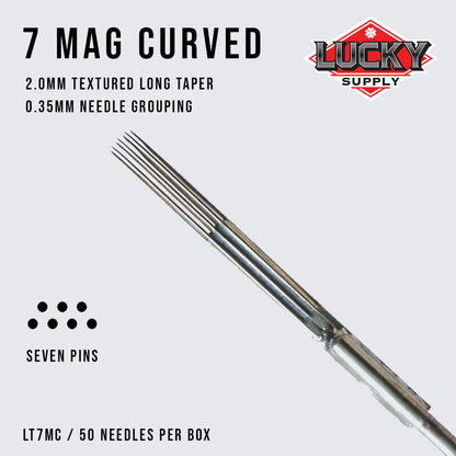 LUCKY SUPPLY - CURVED MAG NEEDLES - PICK SIZE