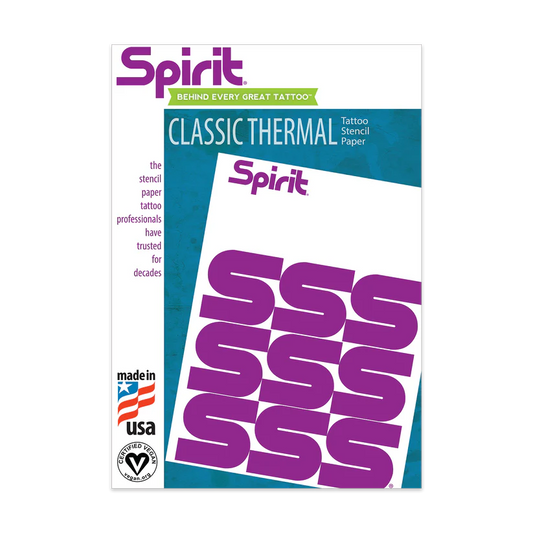 Spirit Original Tattoo Thermal Image Copier Paper 100 Sheets- PICK SIZE