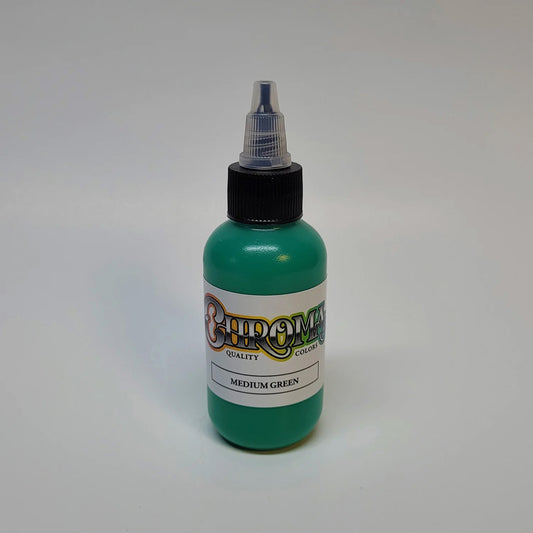 Chroma Tattoo Ink - Medium Green 1oz