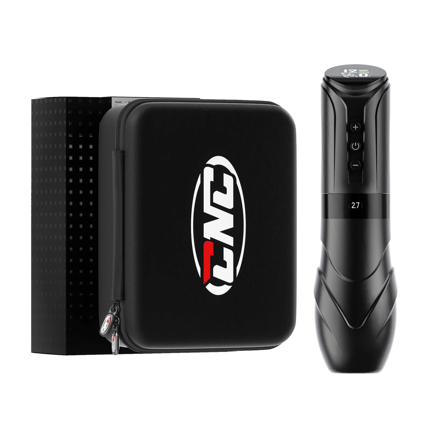 CNC KRONOS Wireless Tattoo Machine– 1900 mAh Battery, USB-C Rapid Charge, 4–12 V Adjustable & 7 Stroke