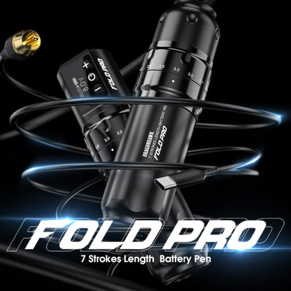 Dragonhawk Fold Pro Wireless Tattoo Pen Machine