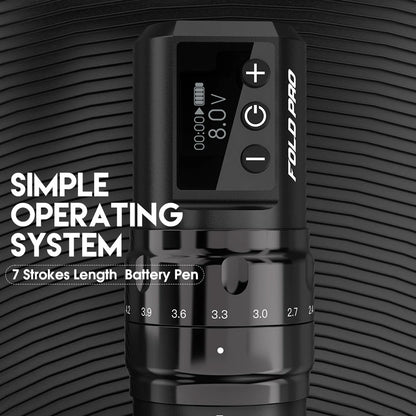 Dragonhawk Fold Pro Wireless Tattoo Pen Machine
