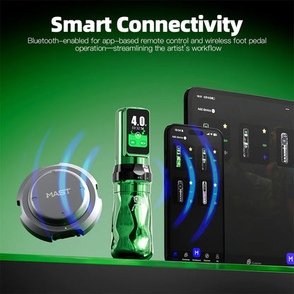 Dragonhawk Mast Fold Pro Year of the Horse Edition Wireless Tattoo Pen Machine