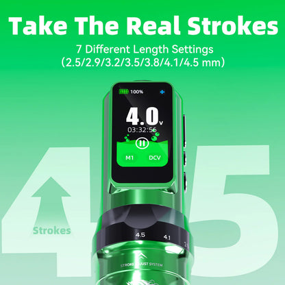 Dragonhawk Mast Fold Pro Year of the Horse Edition Wireless Tattoo Pen Machine