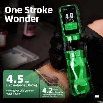 Dragonhawk Mast Fold Pro Year of the Horse Edition Wireless Tattoo Pen Machine