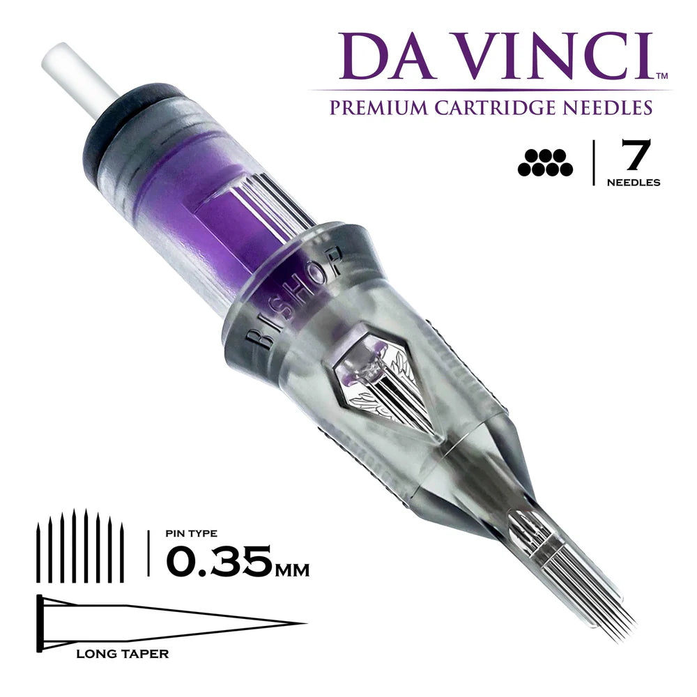DA VINCI V2 CARTRIDGES - #12 CURVED MAGNUM