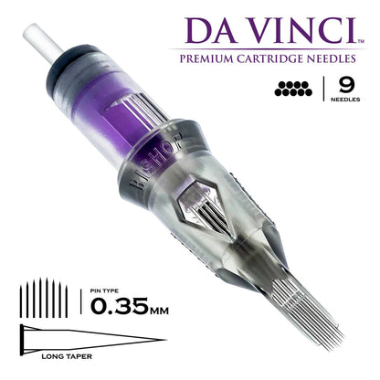 DA VINCI V2 CARTRIDGES - #12 CURVED MAGNUM