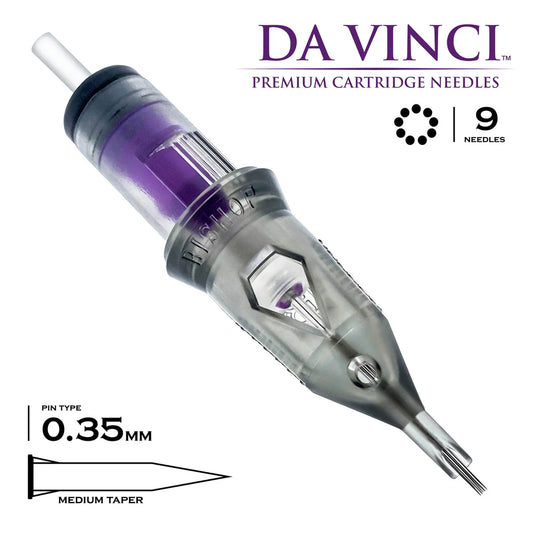 DA VINCI V2 CARTRIDGES - #12 ROUND SHADER