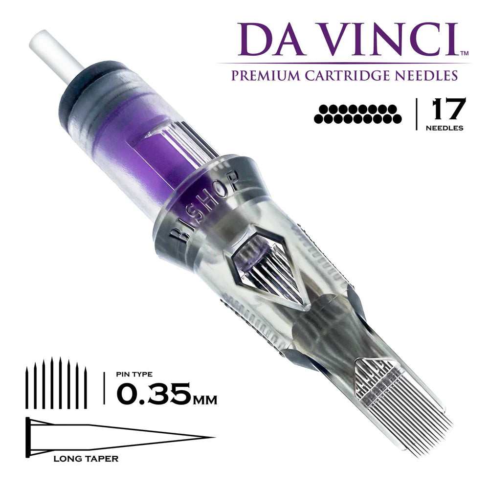 DA VINCI V2 CARTRIDGES - #12 CURVED MAGNUM