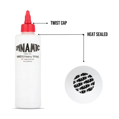 DYNAMIC - NON MIXING HEAVY WHITE TATTOO INK