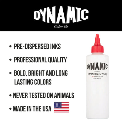DYNAMIC - NON MIXING HEAVY WHITE TATTOO INK