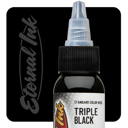 ETERNAL Triple Black-Standard Colors E02- PICK SIZE
