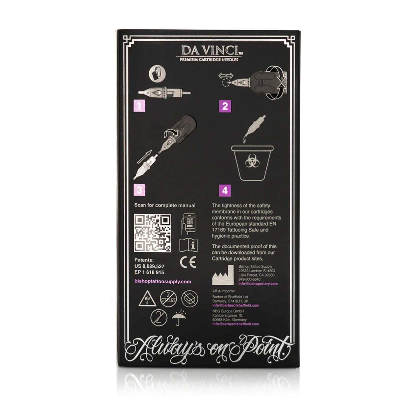 Bishop Da Vinci V2 Cartridges - Freddy Negrete Pressed Magnum