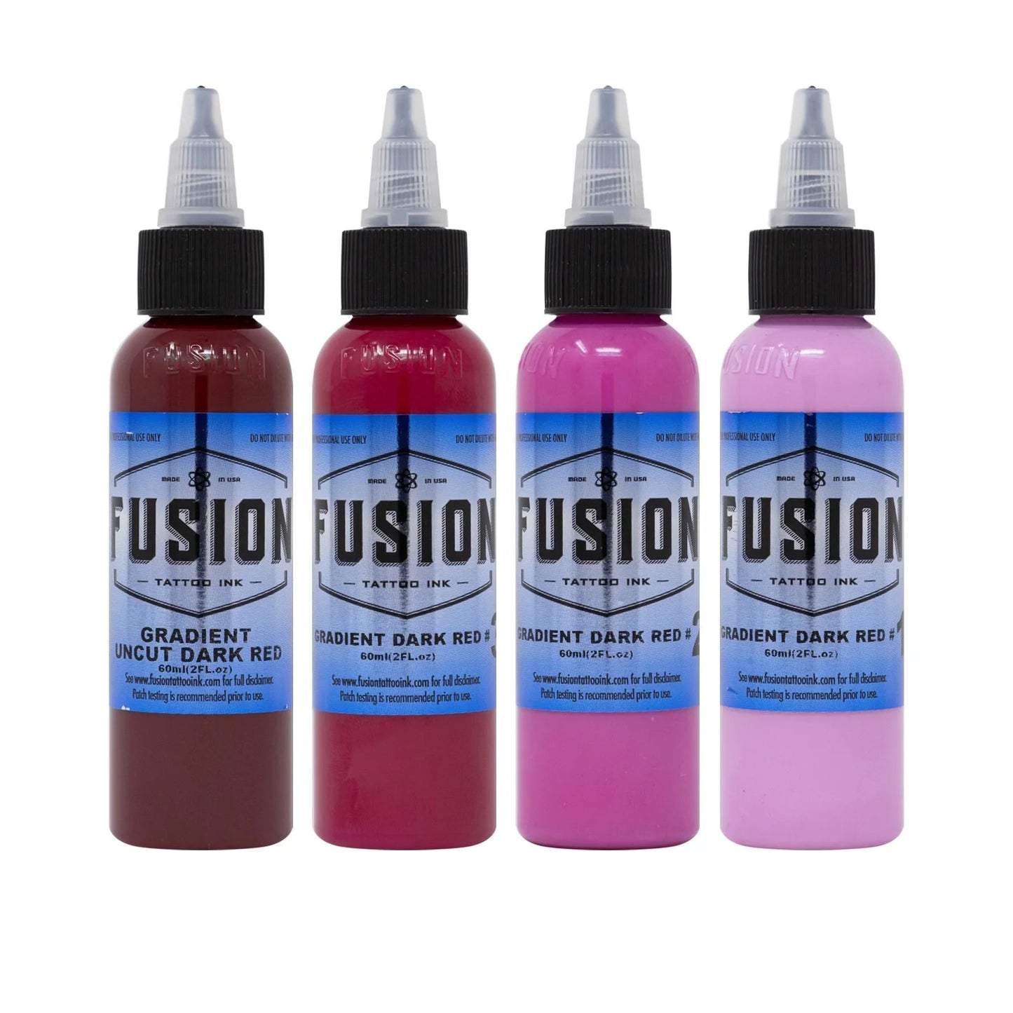 FUSION INK Gradient Dark Red (4 Pack)