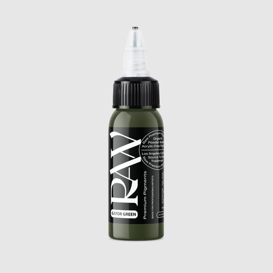 RAW - GATOR GREEN