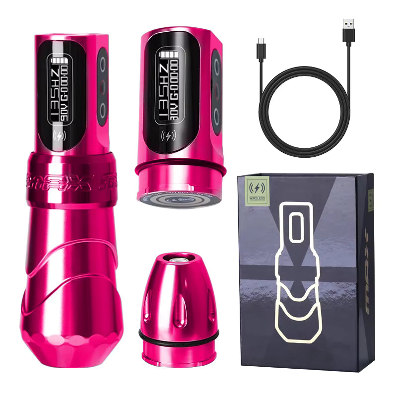WIRELESS ROTARY TATTOO PEN MACHINE FK IRONS FLUX MAX (REPLICA MACHINE)- PICK COLOR