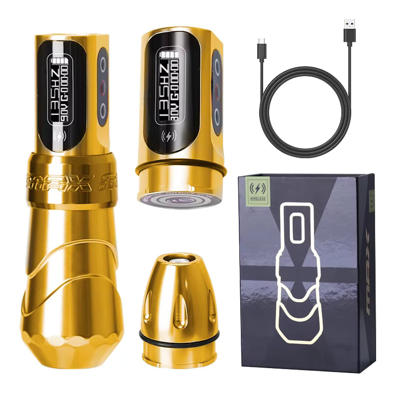 WIRELESS ROTARY TATTOO PEN MACHINE FK IRONS FLUX MAX (REPLICA MACHINE)- PICK COLOR