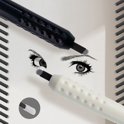 U18 0.18mm Microblading Disposable Pen Semi Permanent Makeup Tools for Eyebrow - Pack of 10