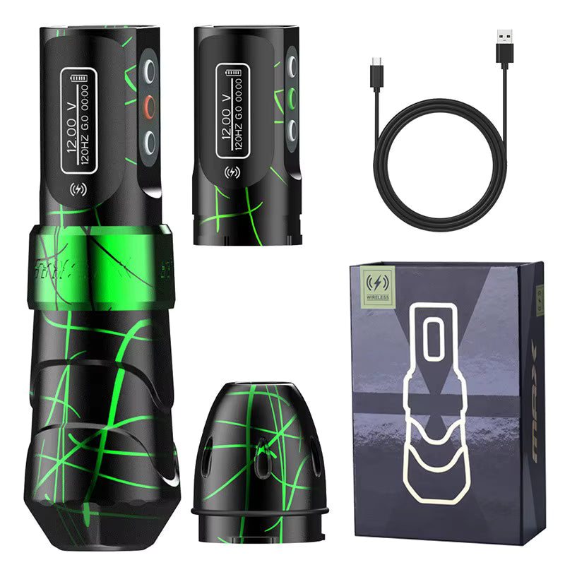 WIRELESS ROTARY TATTOO PEN MACHINE FK IRONS FLUX MAX (REPLICA MACHINE)- PICK COLOR