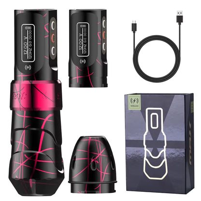 WIRELESS ROTARY TATTOO PEN MACHINE FK IRONS FLUX MAX (REPLICA MACHINE)- PICK COLOR