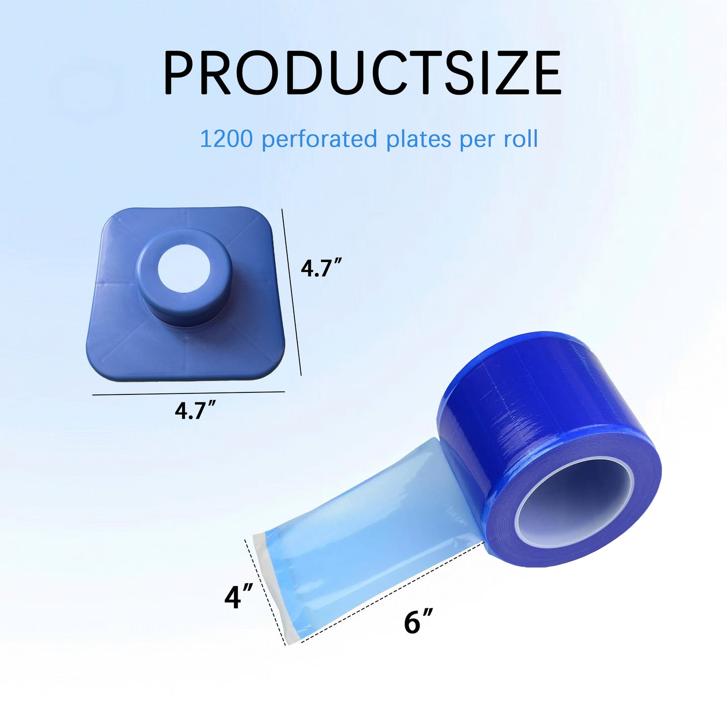 JESTERS TATTO SUPPLY BARRIER FILM 4" X 6" PICK COLOR