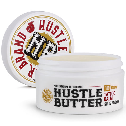 HUSTLE BUTTER CBD TATTOO BALM (1000MG CBD)