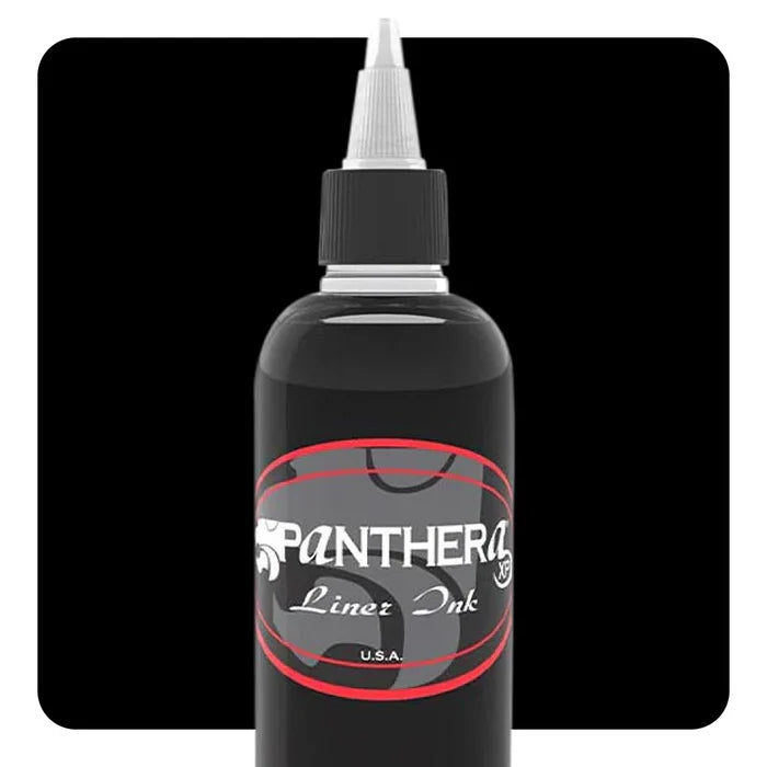 Panthera Tattoo Ink — Black Liner — 5oz Bottle