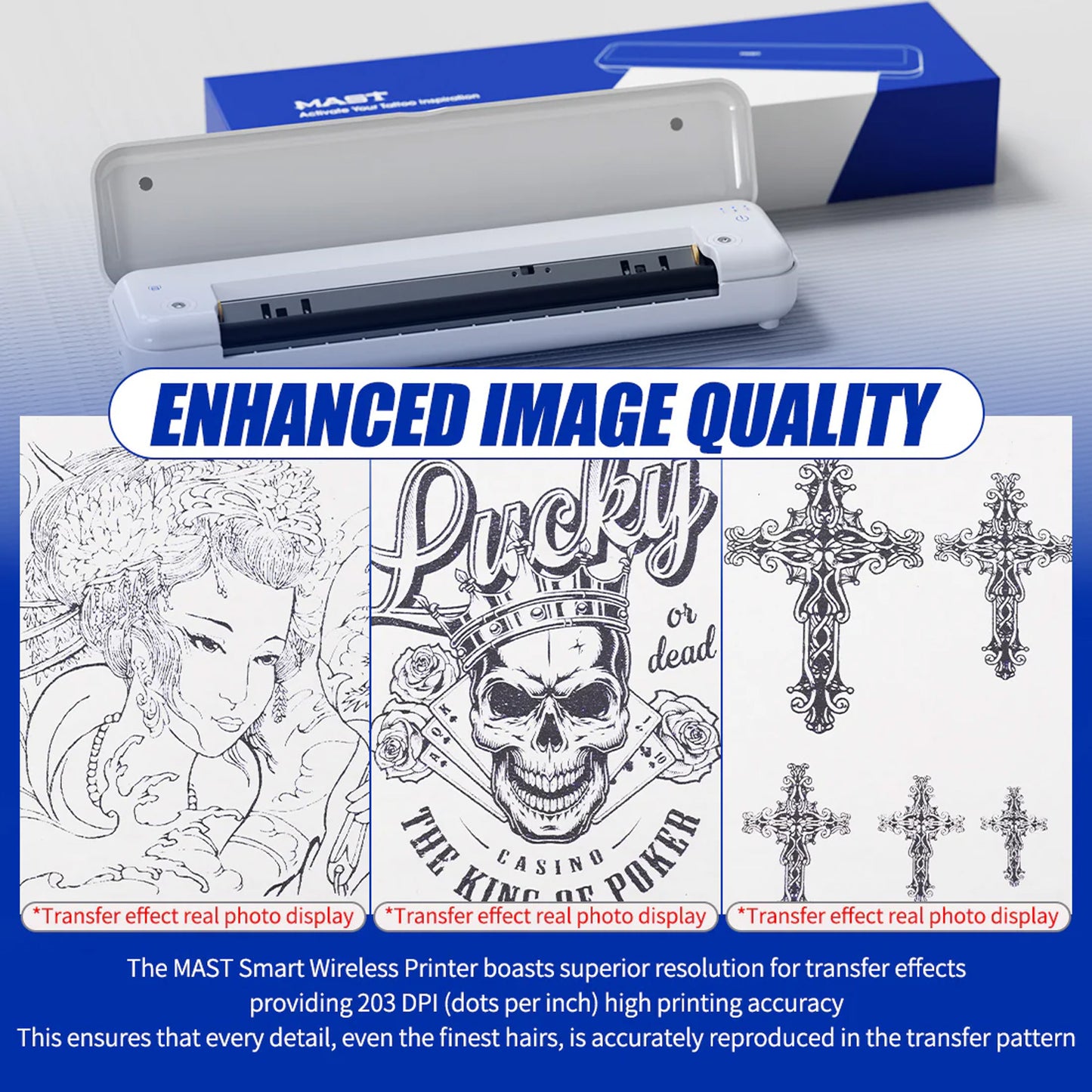 MAST Smart Wireless Tattoo Printer